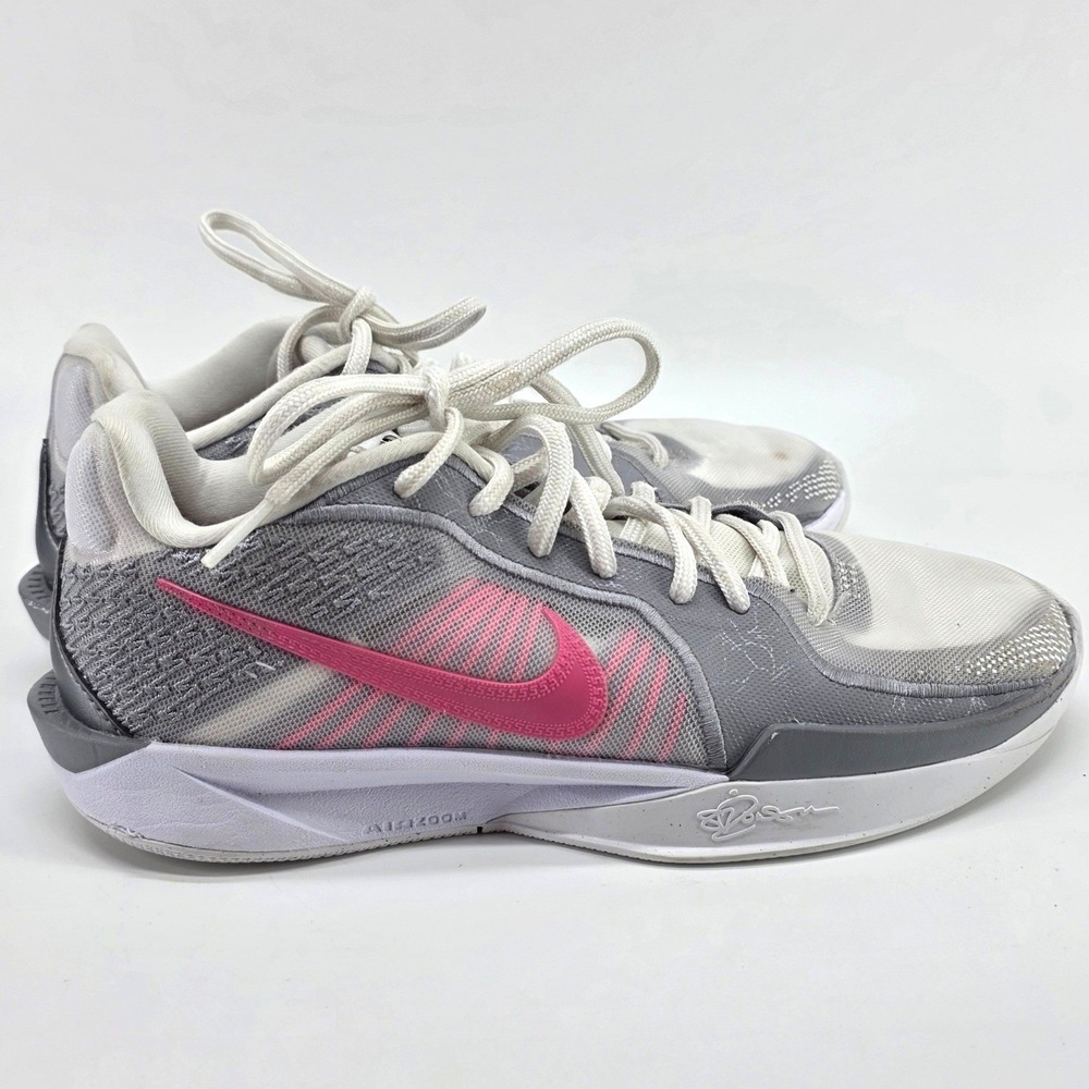 Nike Sabrina 2 Lily Sneakers Grey Pink Basketball 8 Athletic Shoes FQ2174-100